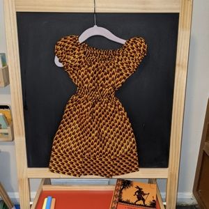 Toddler Ankara print dress
